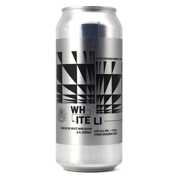 Blood Brothers - White Lies - 6.9% Grape Sour Ale - 473ml Can