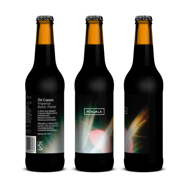 Pohjala - Öö Cassis - 10.5% Imperial Stout w/Blackcurrant - 330ml Bottle