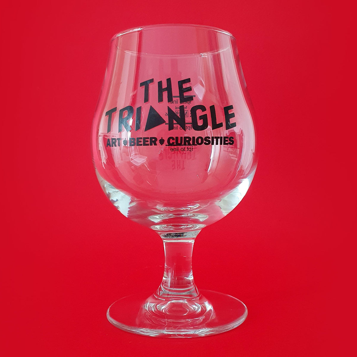 acrylic drinking glass tiangles The Triangle Glass