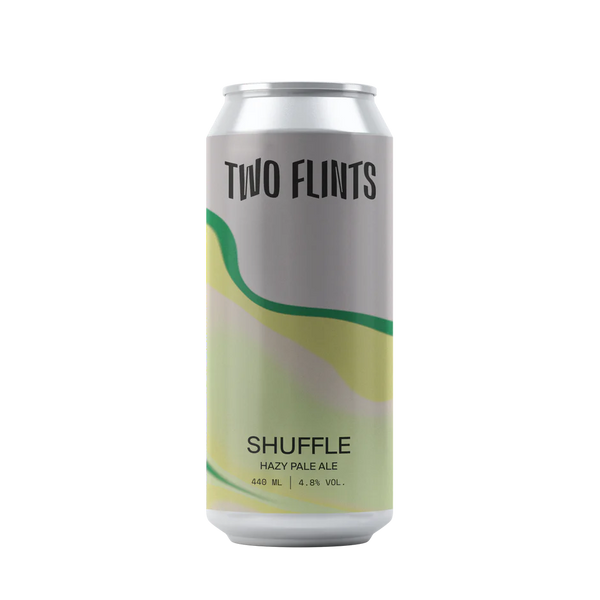 Two Flints - Shuffle - 4.8% Hazy Pale - 440ml Can