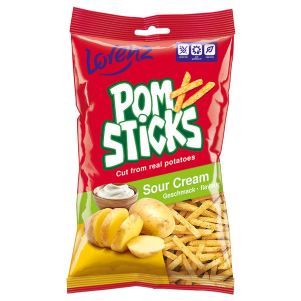 Lorenz - Pomsticks - Sour Cream - 95g Bag