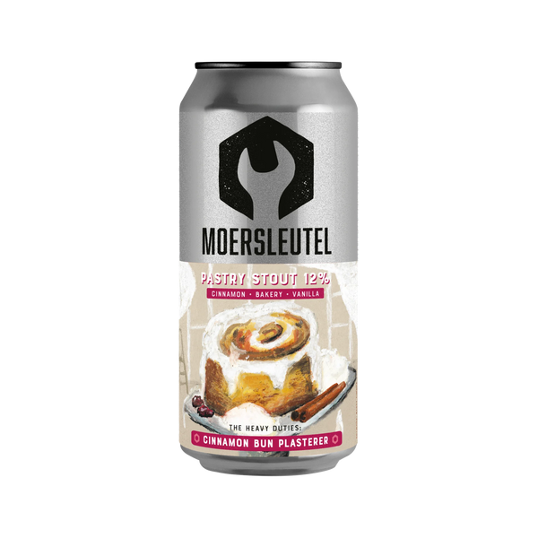 Moersleutel - Cinnamon Bun Plasterer - 12% Cinnamon Bun Stout - 440ml Can