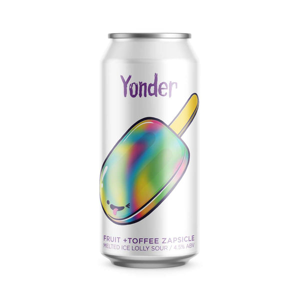 Yonder - Zapsicle - 4.5% Toffee & Blueberry Pastry Sour - 440ml Can Yonder - Zapsicle - 4.5% Toffee & Blueberry Pastry Sour - 440ml Can