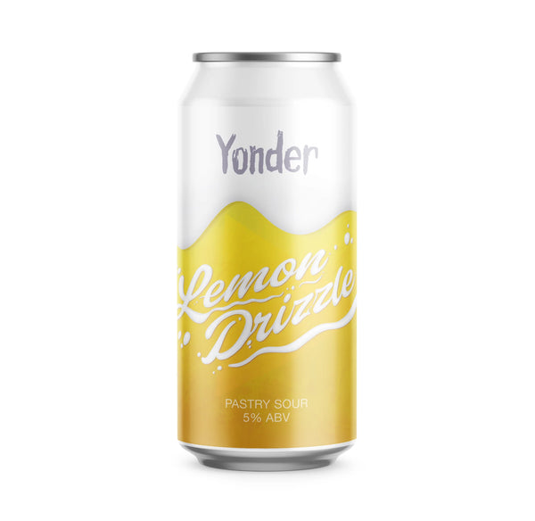 Yonder - Lemon Drizzle Cake - 5% Lemon Drizzle Pastry Sour - 440ml Can - The Triangle