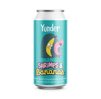 Yonder Brewing & Blending - Shrimps & Bananas - 4.5% Fruited Sour - 440ml Can