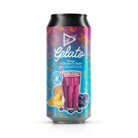 Funky Fluid - Gelato: Mango Shake - 5.5% Mango & Blueberry Sour - 500ml Can