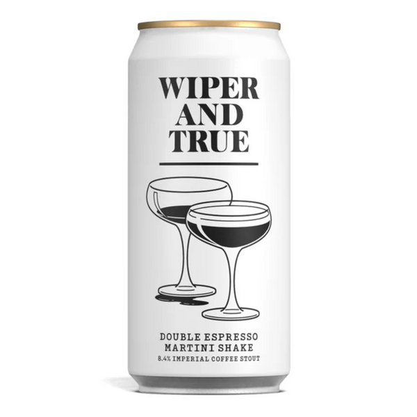 Wiper & True - Double Espresso Martini Shake Imperial Coffee Stout - 8.4% Imperial Coffee Stout - 440ml Can