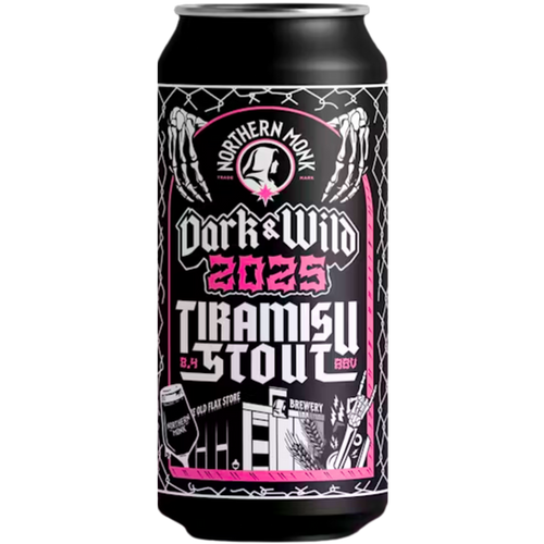 Northern Monk / Beak / Evil Twin / Factory Brewing - Dark & Wild 2025 - 8.4% Tiramisu Stout - 440ml Can