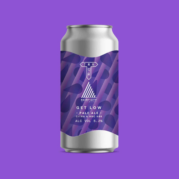 Track / Rainy City Roller Derby - Get Low - 5.2% Pale Ale - 440ml Can