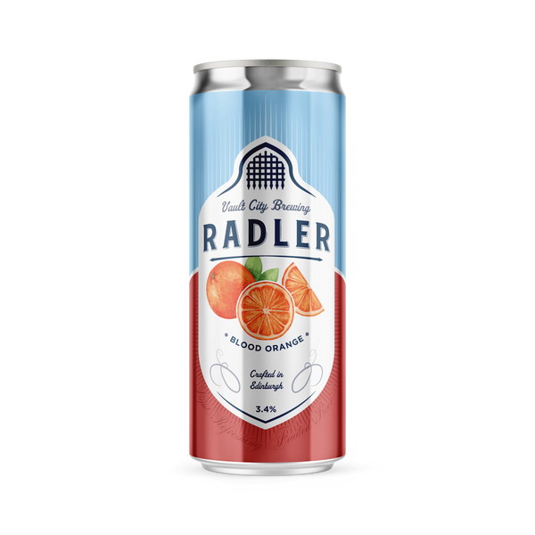 Vault City - Blood Orange Radler - 3.4% Blood Orange Sour - 330ml Can