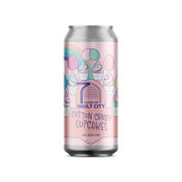 Vault City – Cotton Candy Cupcakes – 4.1% Candy Floss Berry Vanilla – 440ml Can