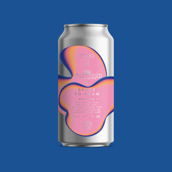 Track / The Seed - Space To Roam (The Seed Collab) - 7.3%  DDH IPA w/ Nectaron T90, Motueka T90, Nelson Sauvin T90 & Nelson Sauvin Subzero Hop Kief - 440ml Can