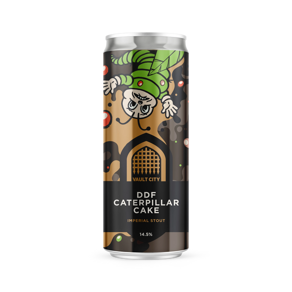 Vault City - DDF Caterpillar Cake - 14.5% DDF Caterpillar Cake Stout - 330ml Can