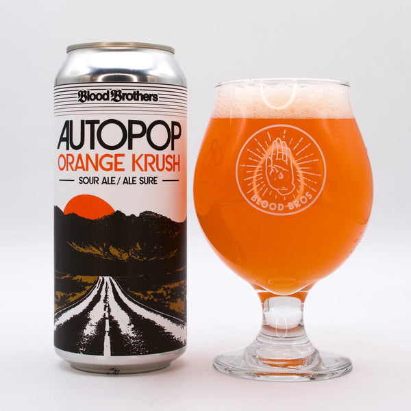 Blood Brothers - Autopop Orange Krush - 4% Orange Soda Sour - 473ml Can