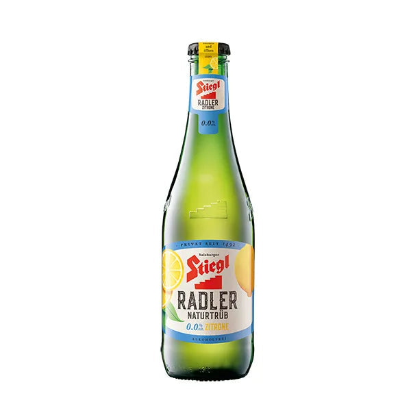 Stiegl - Zitrone Radler Naturtrüb - 0% Lemon Radler - 330ml bottle