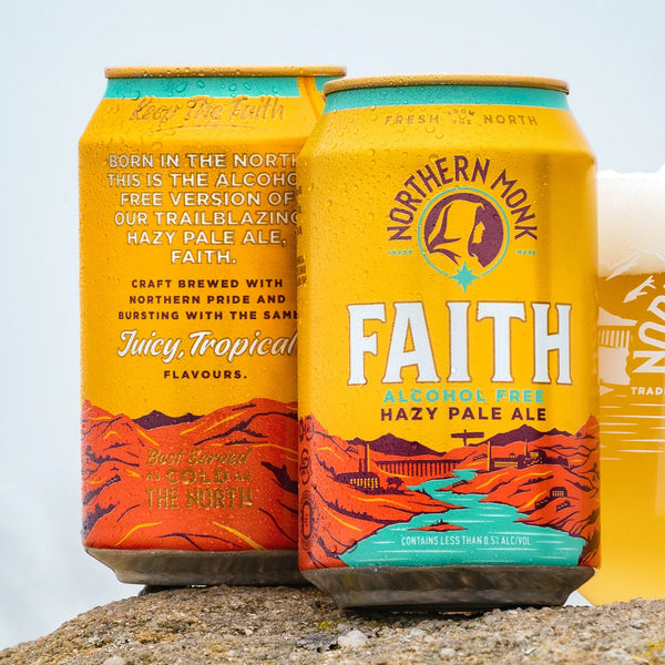 Northern Monk - Faith AF - Alcohol Free Pale Ale - 330ml Can