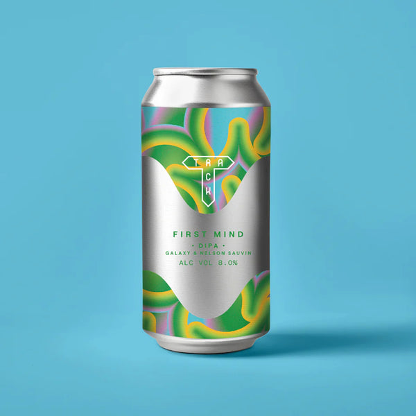 Track - First Mind - 8% DIPA w/ Galaxy & Nelson - 440ml Can