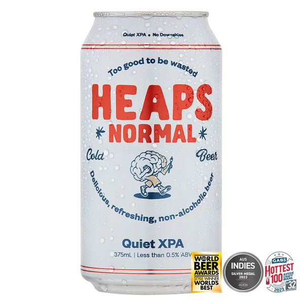 Heaps Normal - Quiet XPA - Alcohol Free Pale Ale - 330ml Can