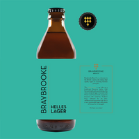 BrayBrooke - Helles Lager - 4.2% Helles Lager - 330ml Bottle