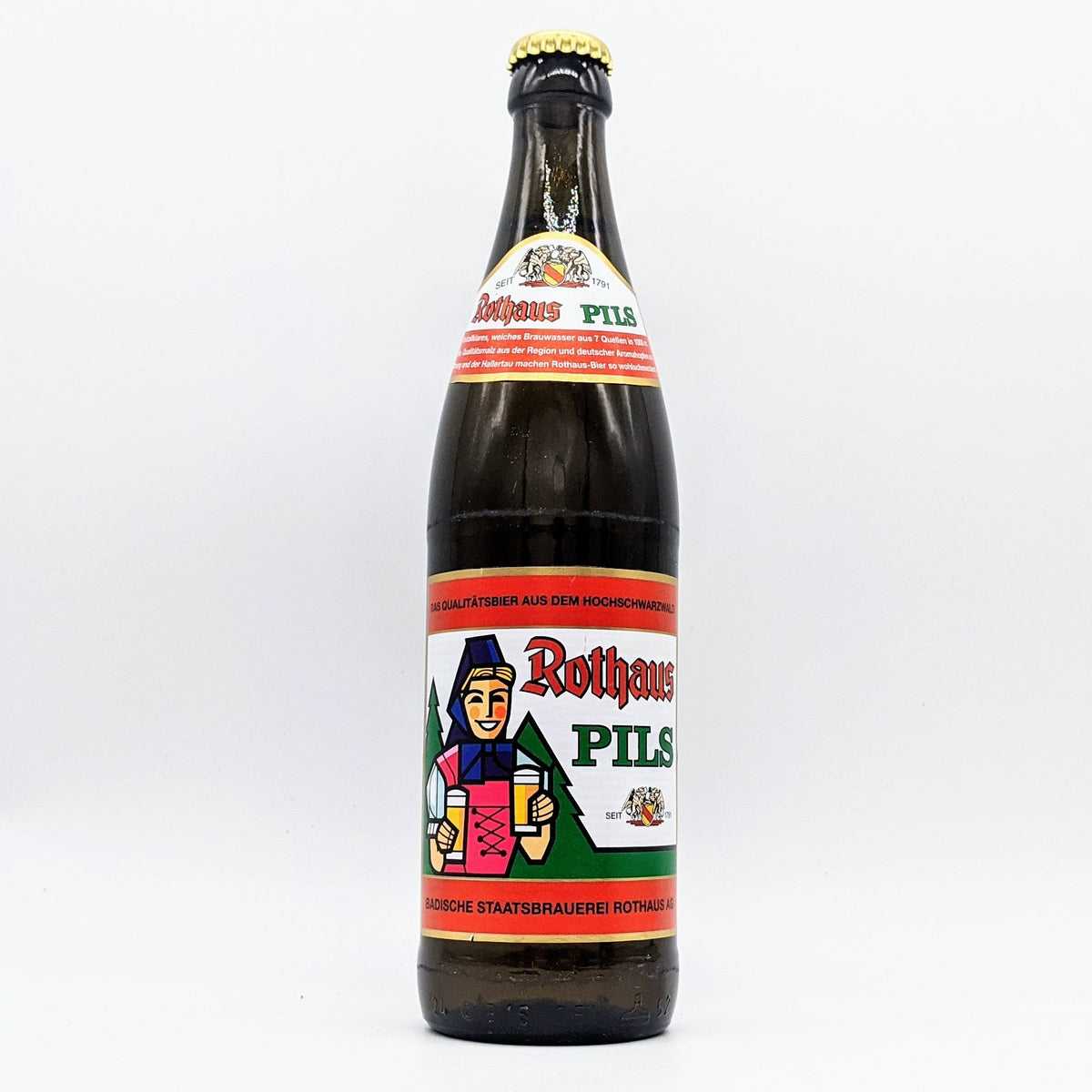 Rothaus - Pils - 5.1% Pilsner - 500ml Bottles – The Triangle