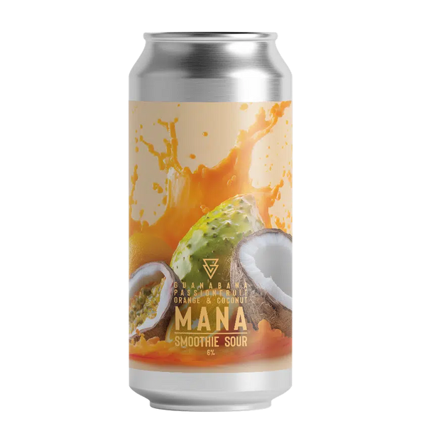 Azvex - MANA - 6% Guanabana, Passionfruit, Orange & Coconut Smoothie Sour - 440ml Can