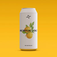 North Brewing x MKI MIYUKI ZOKU - Yuzu Pale - 4% Fruited Pale Ale - 440ml Can