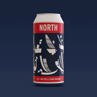 North / Ziemia Obiecana - Hazy IPA - 6.4% Hazy IPA - 440ml Can