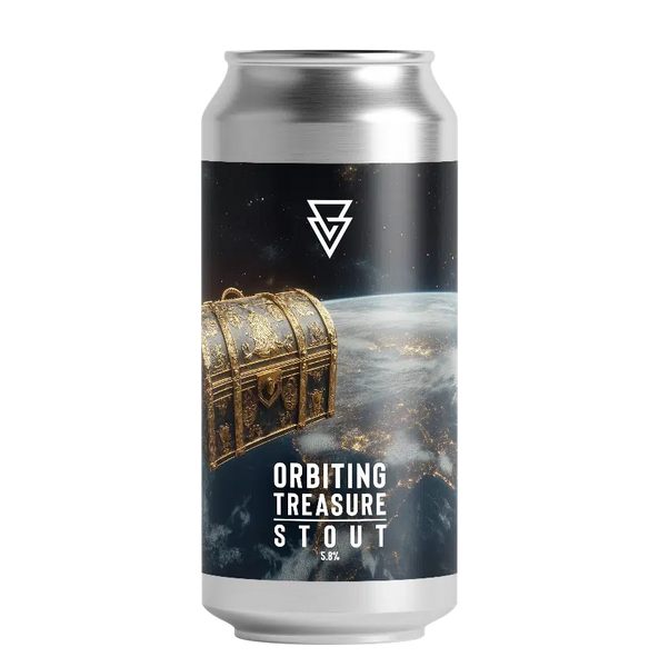Azvex - Orbiting Treasure - 5.8% Stout - 440ml Can Azvex - Orbiting Treasure - 5.8% Stout - 440ml Can