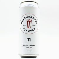 Vinohradsky - Vinohradska 11° - 4.5% Czech Pilsner - 440ml Can