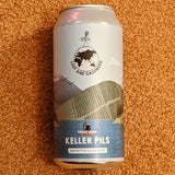 Lost & Grounded - Keller Pils - 4.8% ABV - 440ml Can