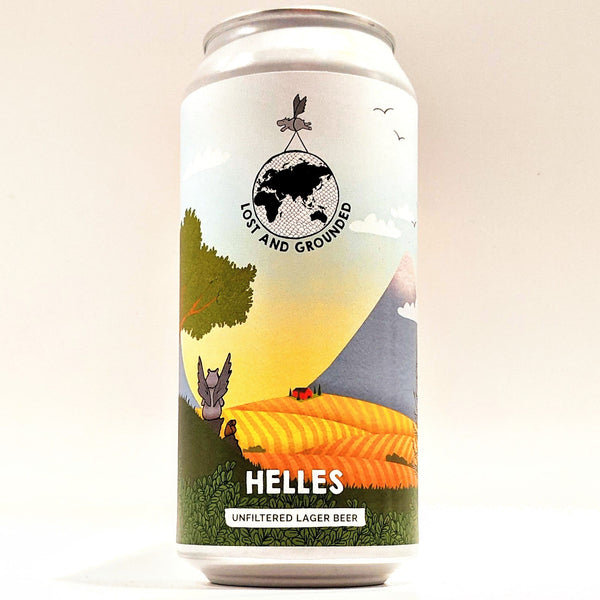 Lost & Grounded - Helles - 4.4% ABV - 440ml Can