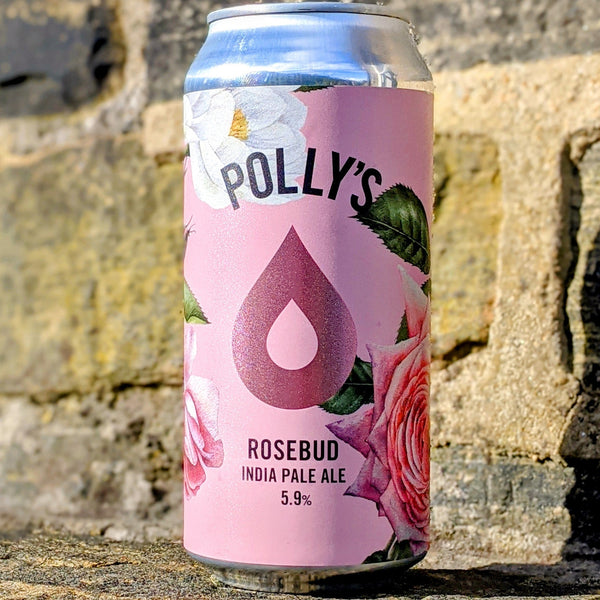 Pollys - Rosebud - 5.9% IPA - 440ml Can