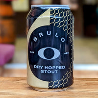 Brulo - Dry Hopped Stout - N/A Stout - 330ml Can