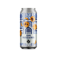 Vault City / Dois Corvos - Peach & Apricot Pastel De Nata - 4.8% Pastry Sour - 440ml Can