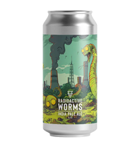 Azvex - Radioactive Worms – 5.2% IPA – 440ml Can