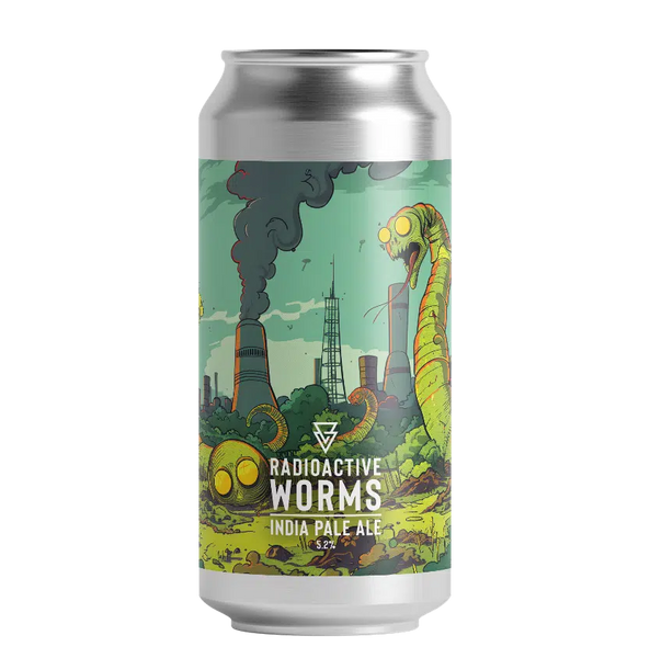 Azvex - Radioactive Worms – 5.2% IPA – 440ml Can