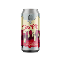 Vault City – Stoopid White Chocolate Raspberry Cherry Coconut Cream – 6.5% Fruity Dessert Sour – 440ml Can