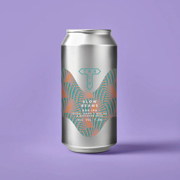 Track - Slow Beams -  7% DDH IPA w Citra, Idaho 7, NZH 101 & Nectaron Cryo - 440ml Can - The Triangle