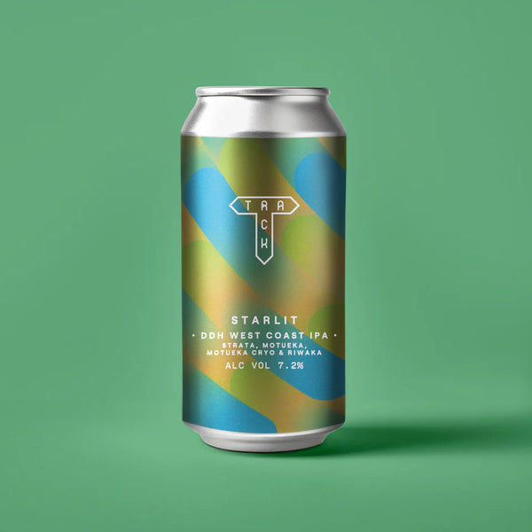 Track - Starlit - 7.2% DDH West Coast IPA w Strata, Motueka Cryo, Motueka T90 & Riwaka - 440ml Can 