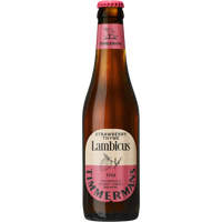 Timmermans - Strawberry and Thyme - 4% Fruited Beer - 330ml Bottle