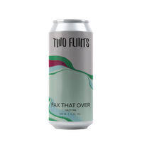 Two Flints - Fax That Over - 6.5% Hazy IPA - 440ml Can