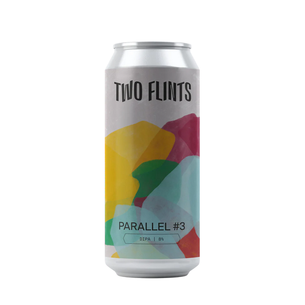 Two Flints - Parallel #3: Citra, Mosaic, Nelson Sauvin & Nectaron - 8% DIPA - 440ml Can