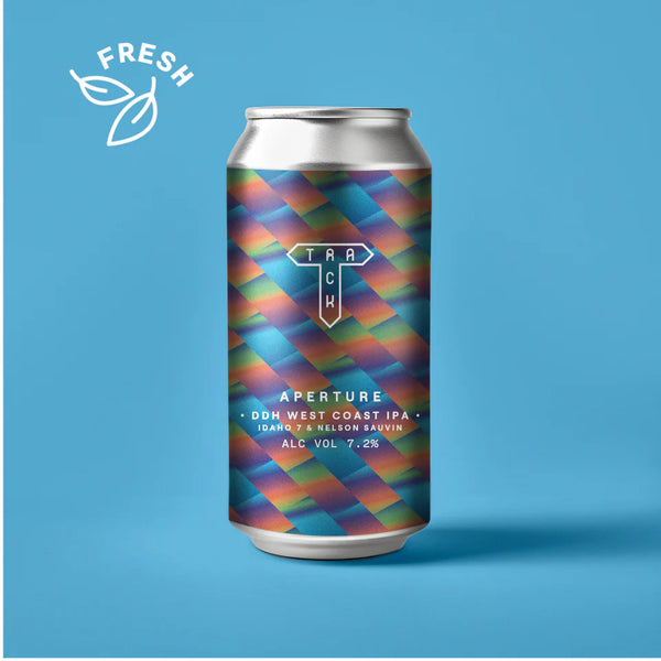 Track - Aperture - 7.2% DDH West Coast IPA w/ Idaho 7 & Nelson Sauvin - 440ml Cans