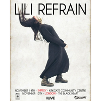 Friday 14 November 2025 from 7pm until 10.30pm  - Lili Refrain at Kirkgate Community Centre, Shipley
