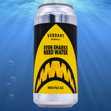 Verdant - Even Sharks Need Water - 6.5% Citra Galaxy IPA - 440ml Can