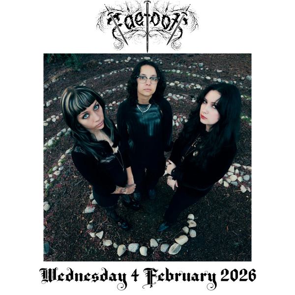 Wednesday 4 February 2026 from 7pm until 10.30pm - Faetooth at Kirkgate Community Centre, Shipley