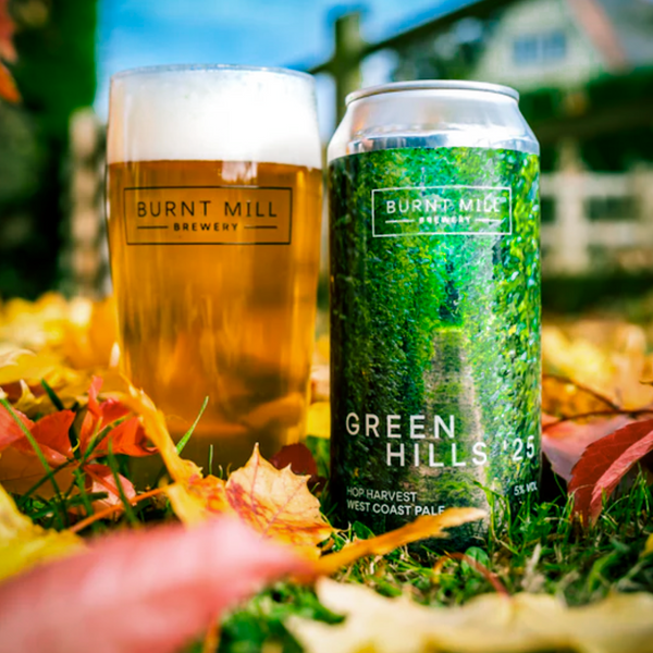 Burnt Mill - Green Hills - 5% Wet Hop Pale - 500ml Can