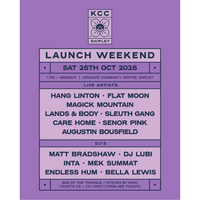 Sat 25 October 2025 from 1pm until Midnight  - KCC Opening Party