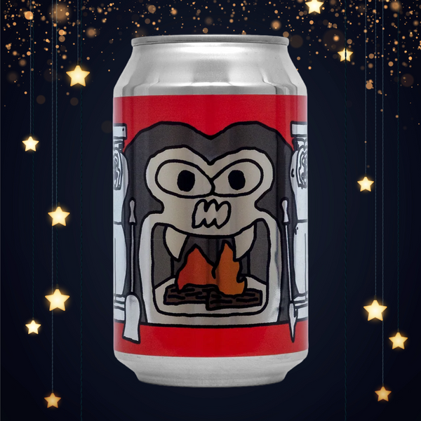 Omnipollo - Winter Warmer Stout - 5% Nitro Vanilla Cinnamon Export Stout - 330ml Can