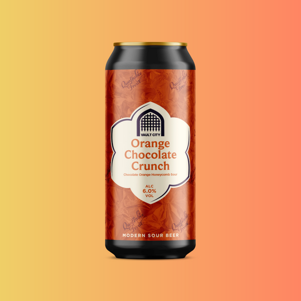 Vault City - Orange Chocolate Crunch - 6% Chocolate Orange Sour - 440ml Can